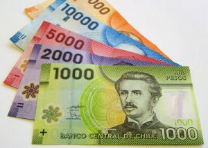 A notas da moeda chilena