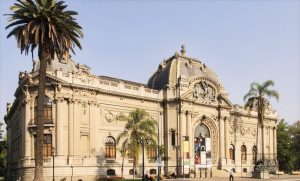O conceituado Museu Nacional de Bellas Artes Santiago