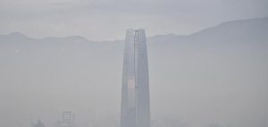 Poluição em Santiago