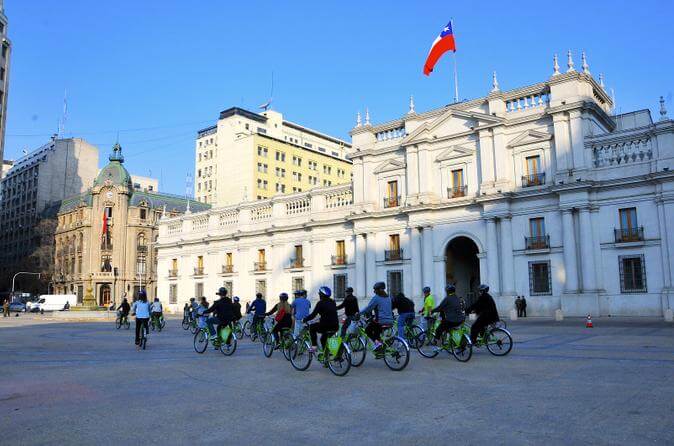 Alugue bicicleta em Santiago