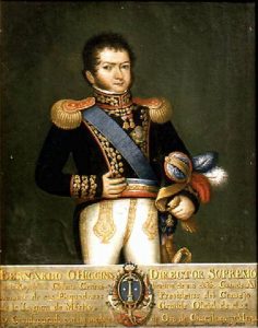 General Bernardo O´Higgins por José Gil de Castro